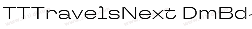 TTTravelsNext DmBd字体转换